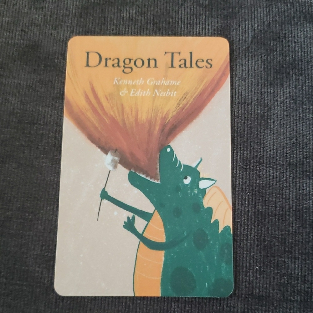 Dragon Tales Reptile Card - Green and Orange